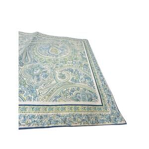 April Cornell Placemats Oceana Paisley Set of 4 100% Cotton 14x19 New